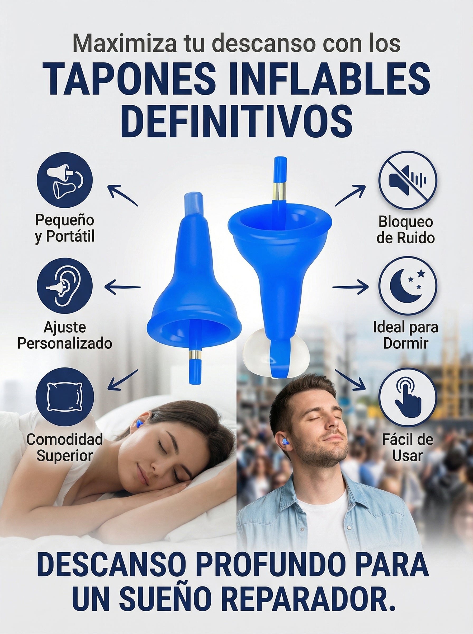 PlugPro - PAGUE 1 LLEVE 2 - PROTECTORES DE OIDOS PREMIUM