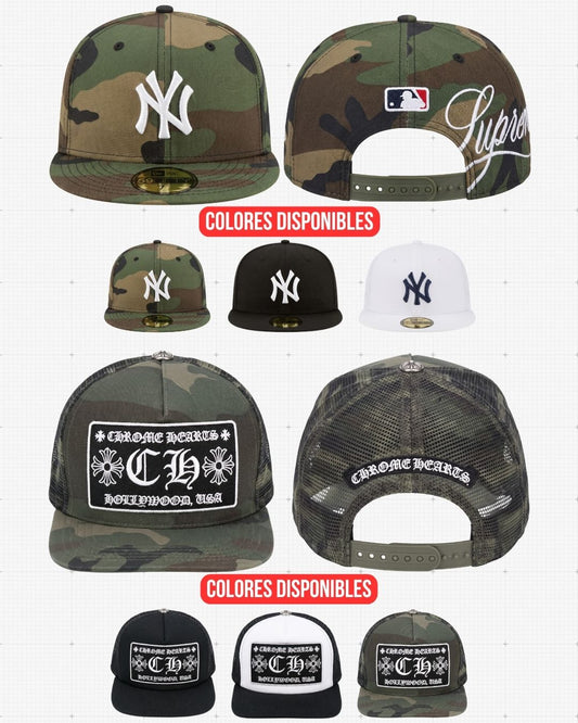 PACK GORRAS PREMIUM
